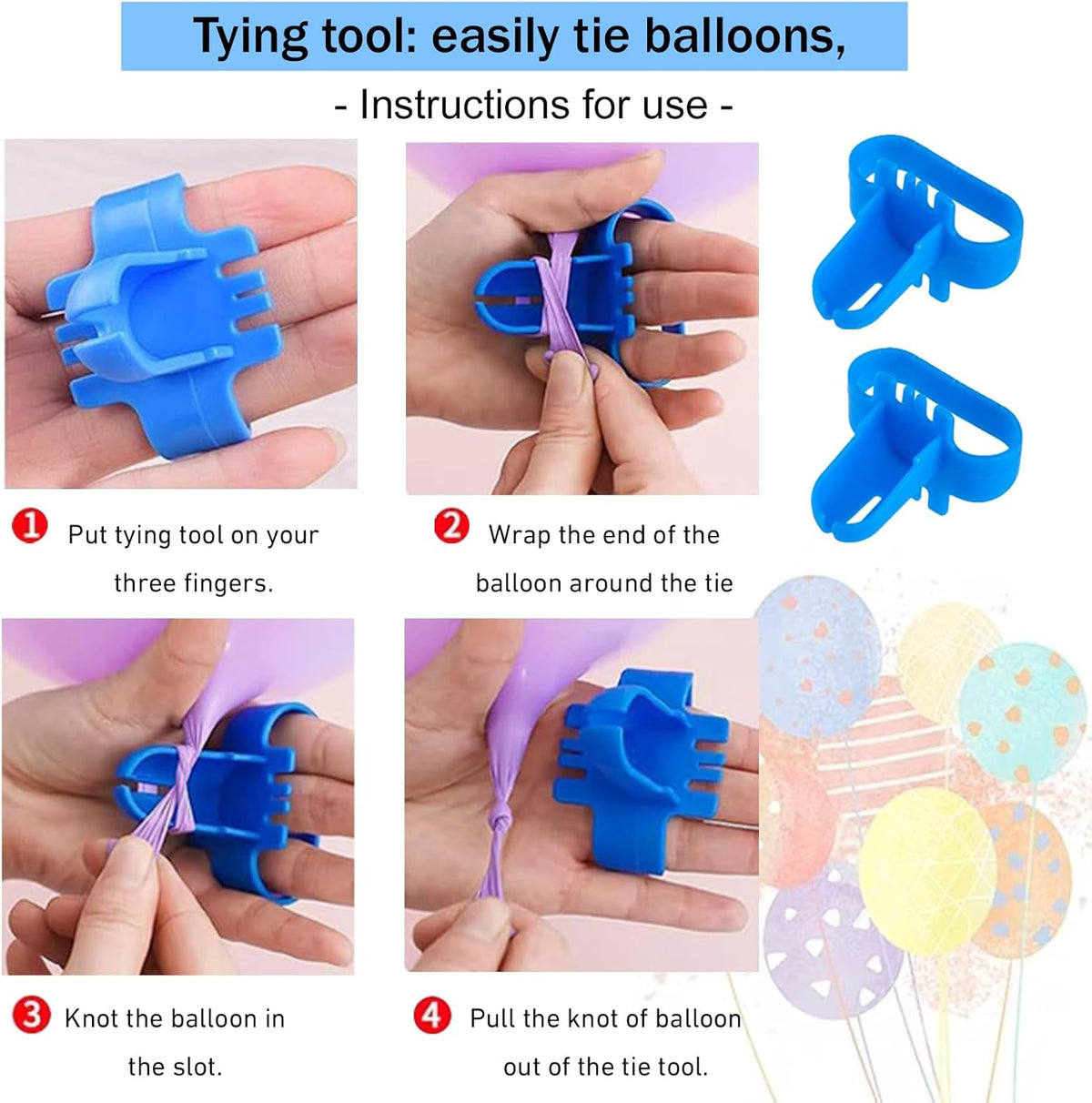Balloon Arch Garland Kit, 82ft Balloon Garland Strips - 500Pcs Glue Point Dots Tape - 20 Balloon