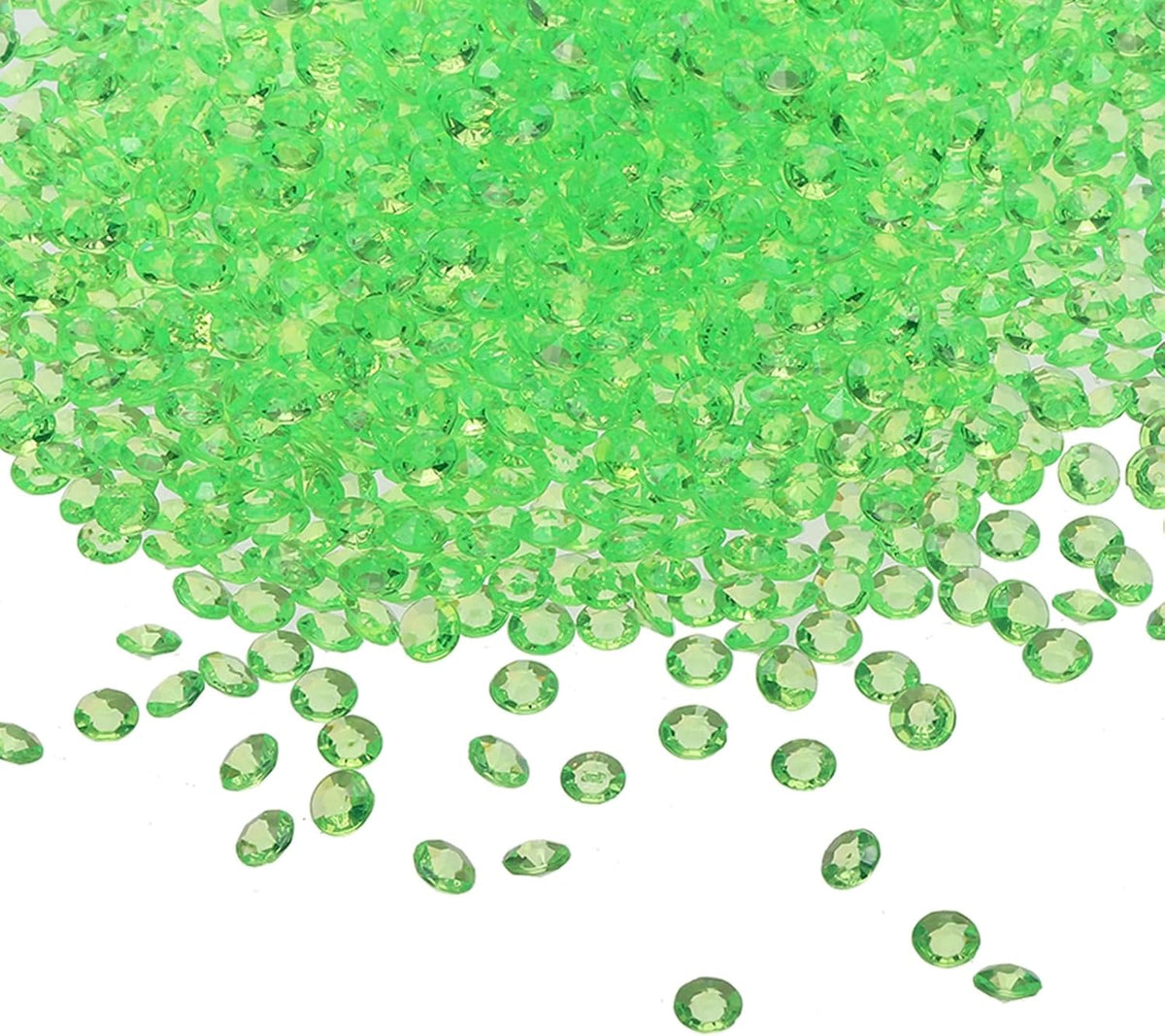 PATIKIL 4000 Pcs Wedding Table Scatter Confetti Crystals 6mm Acrylic Diamonds Vase Fillers Gems for