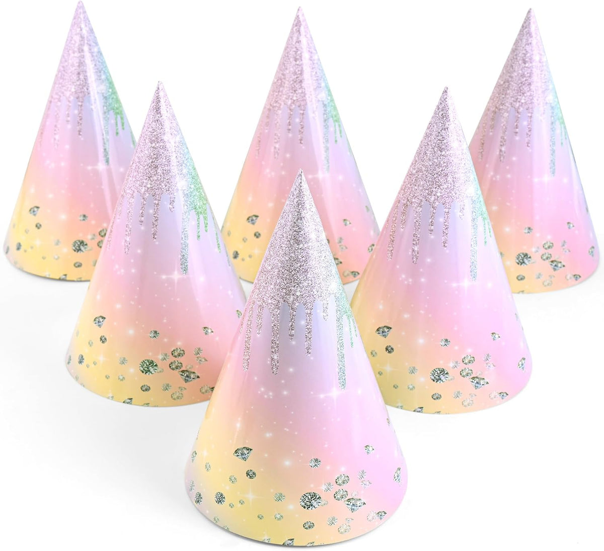 CANREVEL Party Hats for Kids and Adults, Party Headwear, Happy Birthday Hats, Birthday Party