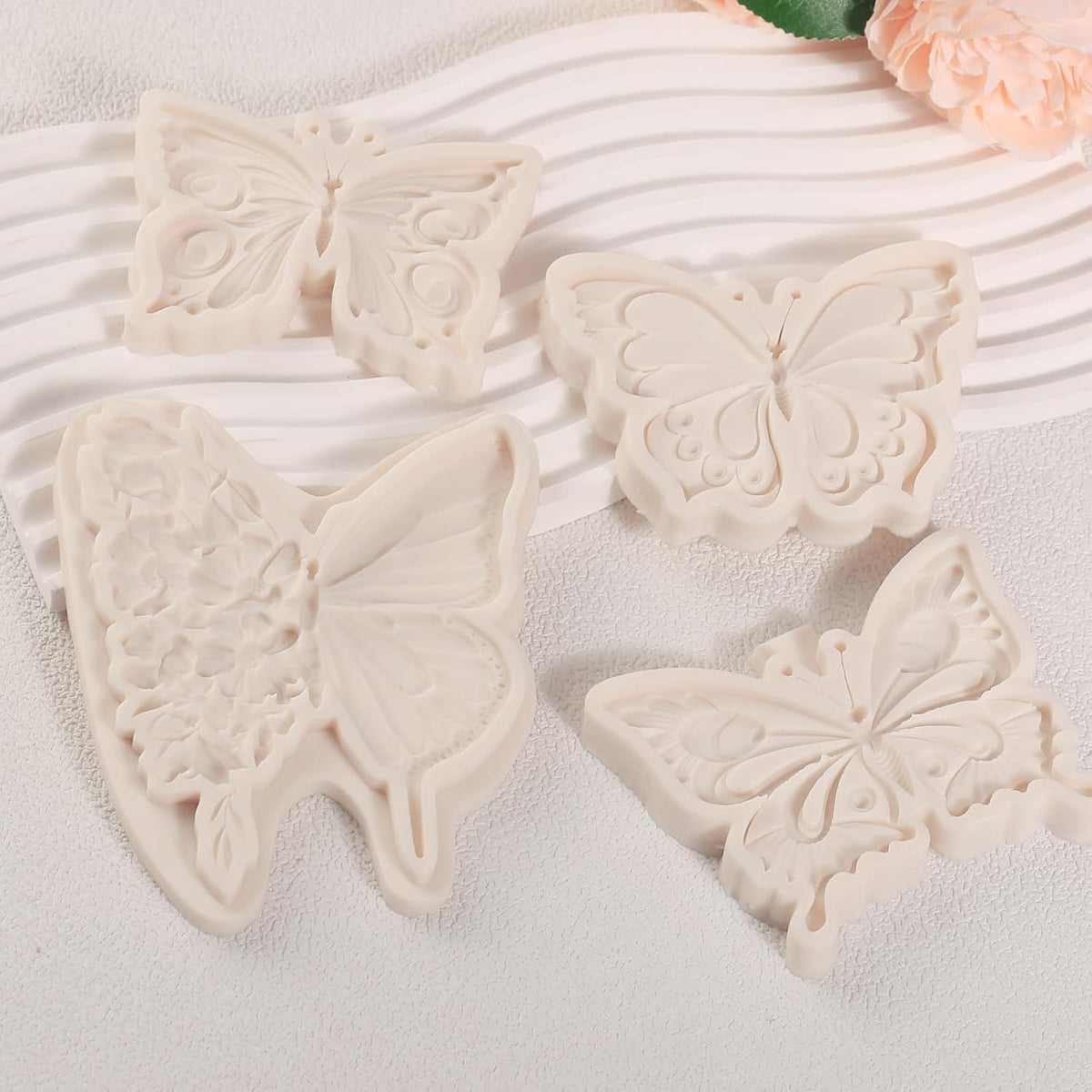1 Pcs Exquisite Butterfly Fondant Moldfor Cake Decoration, Butterfly Chocolate Silicone Mold