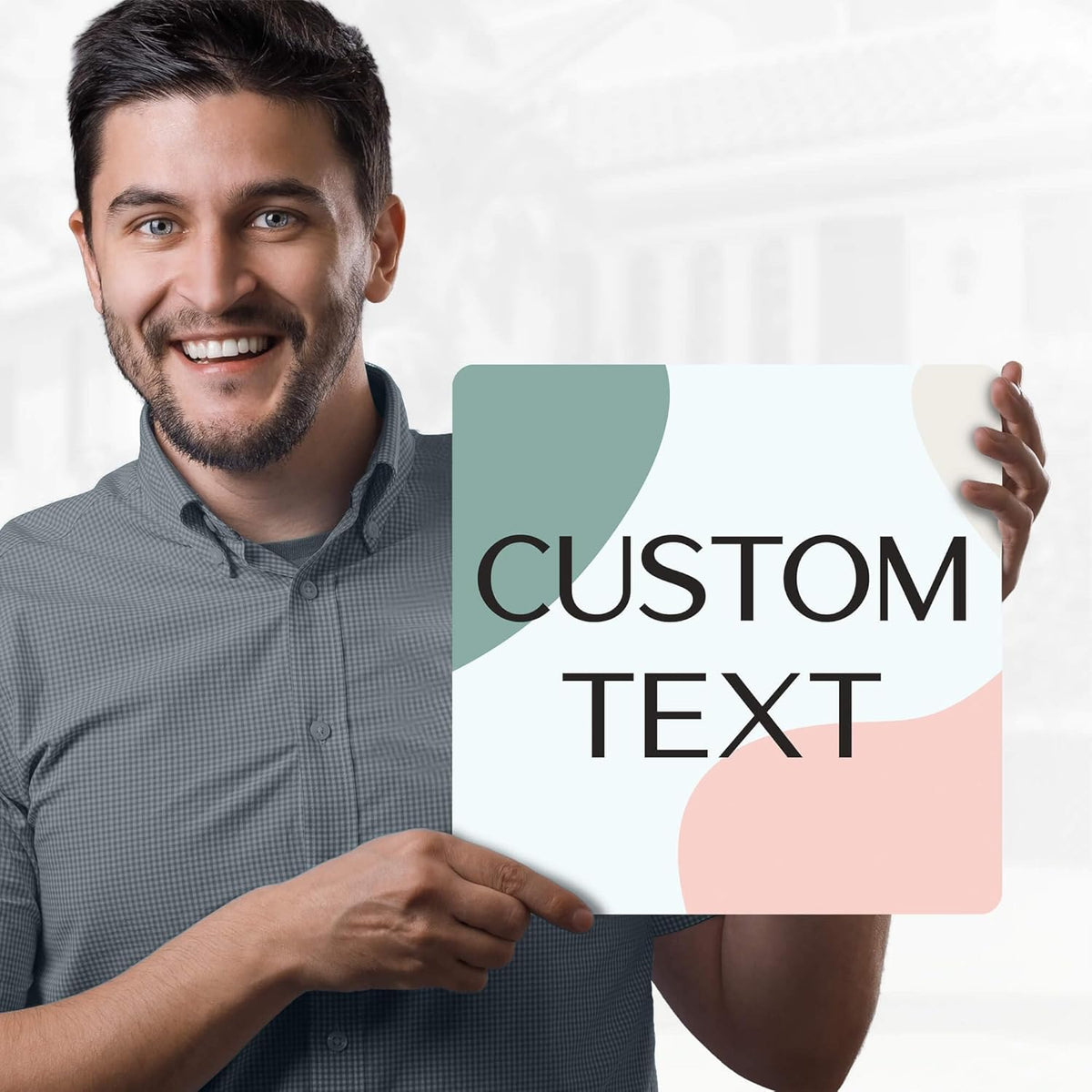 Custom Sign, Custom Street Sign, 11 Font Colors, 13 Font Styles, 4 Hole Options, 22 Sizes, 12x12