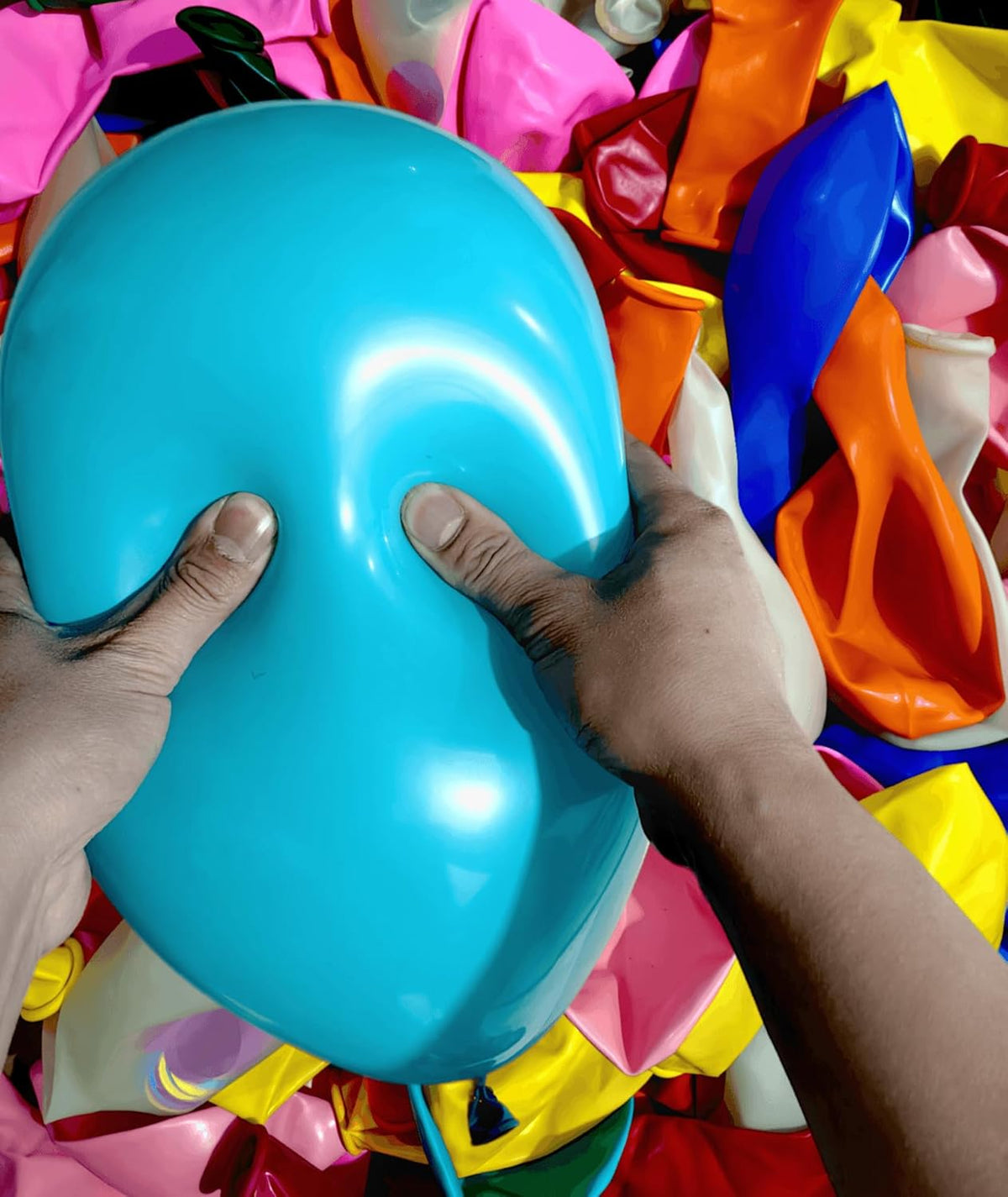 2000 Pcs Balloons Bulk 12 inch Assorted Colors Rainbow Latex Balloon 12 Colors, for Wedding