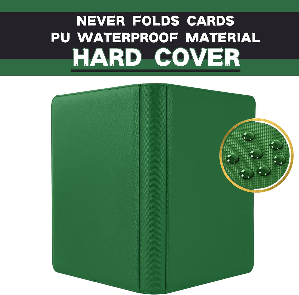1600+ Pockets Trading Card Binder, 16-Pocket Card Ablum Compatible with MTG,Sports Cards & Other