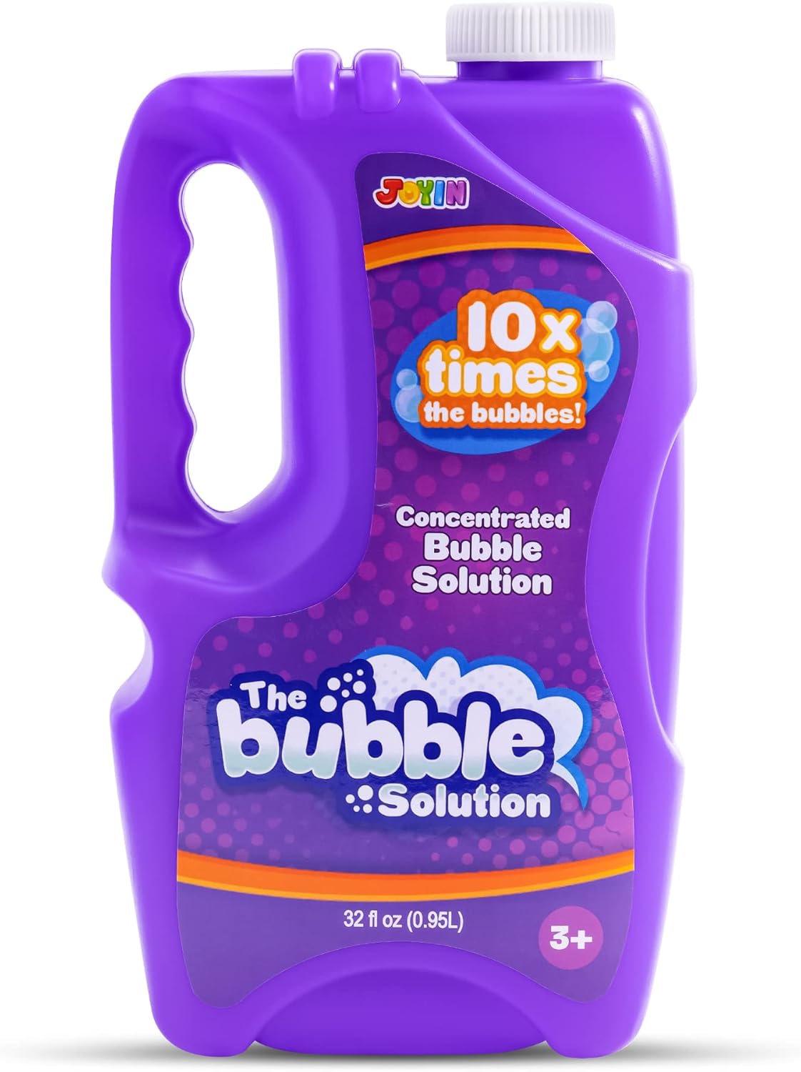 JOYIN 32 oz Bubble Solution Refills (Close to 1L/ 2.5 Gallon), Concentrated Solution for Bubble