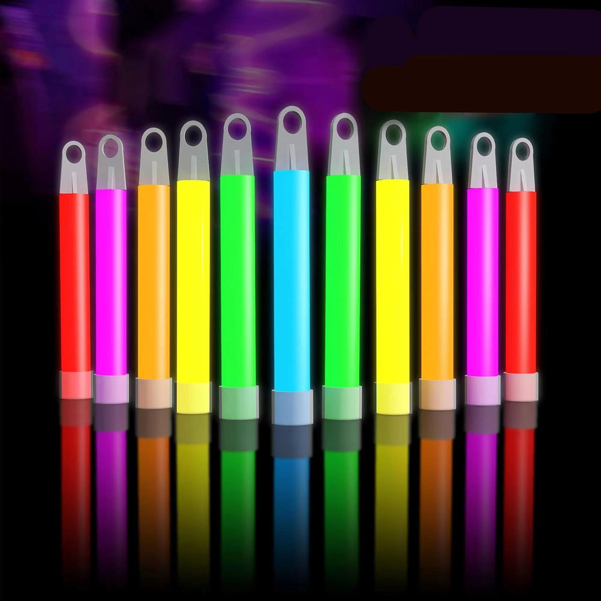 Glow Fever Glow Sticks Bulk 200ct Premium Glow in The Dark Light Up with Lanyards, for Party