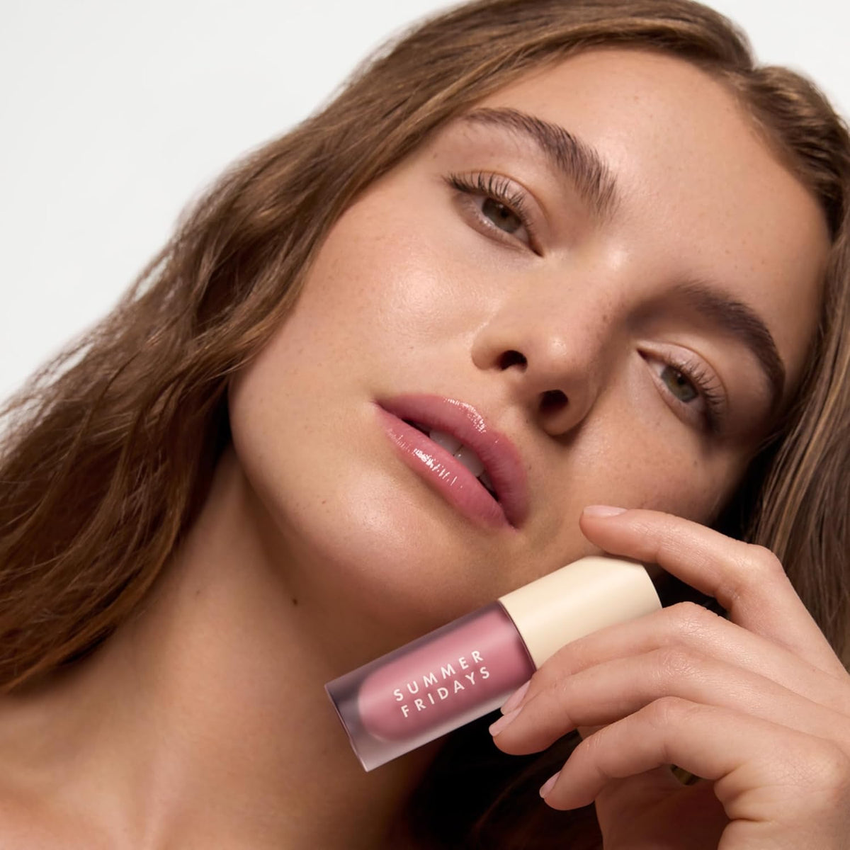 Summer Fridays Dream Lip Oil - Tinted Lip Oil with Moisturizing Sheer Coverage, High-Shine and Deep