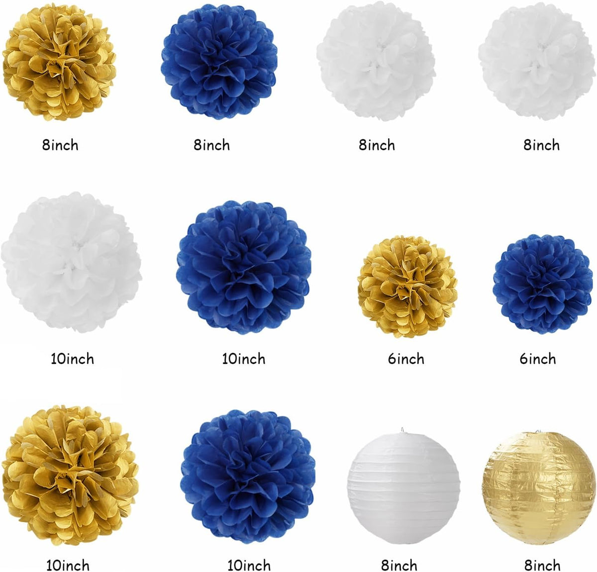 2025 Blue Class-Congratulations Prom Graduation Party-Decorations - 22pcs High School College Grad