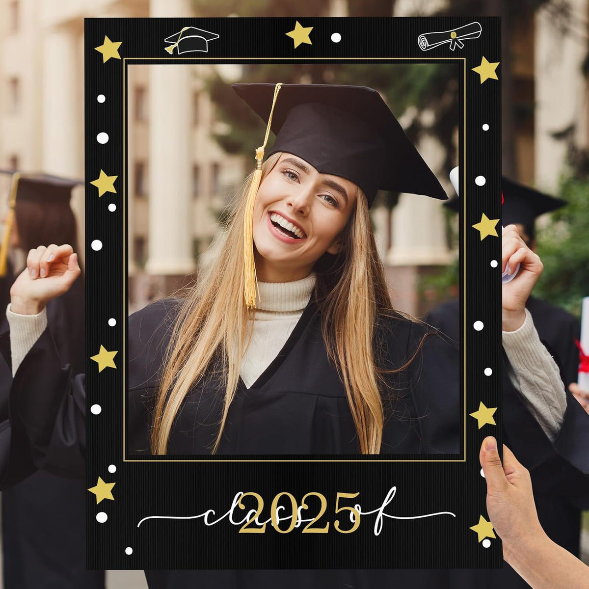 32 x 24 Inch Large Blank DIY Photo Booth Props Picture Frame Party Frame DIY Photo Booth Props