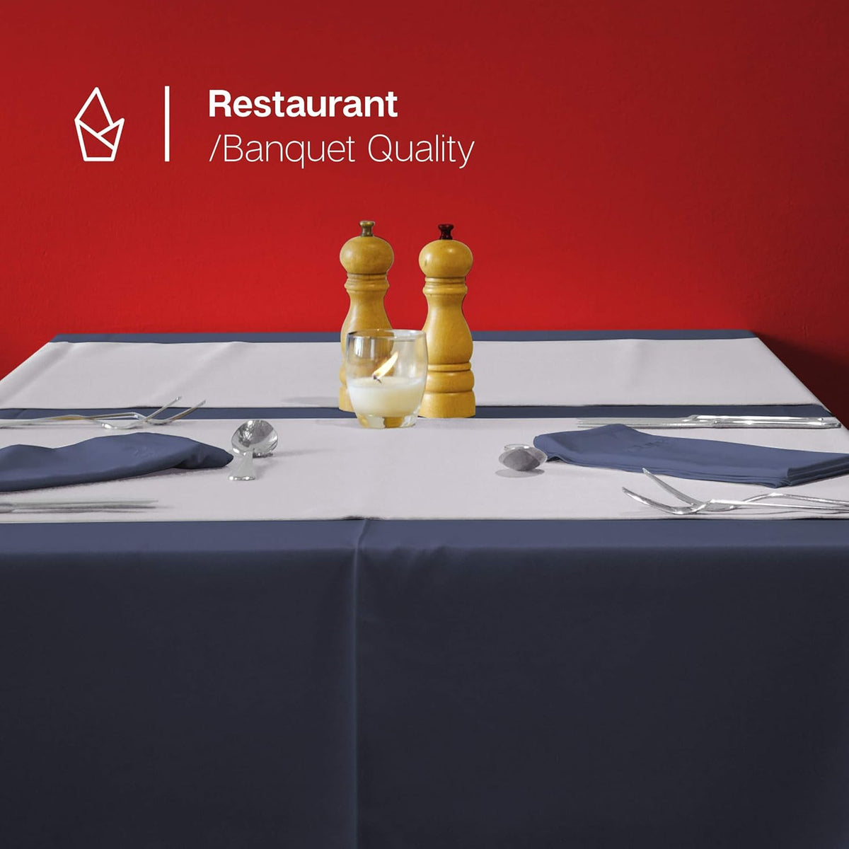 Gee Di Moda Rectangle Tablecloth - 60 x 126 Inch Caribbean Table Cloth for 8 Foot Rectangle Table