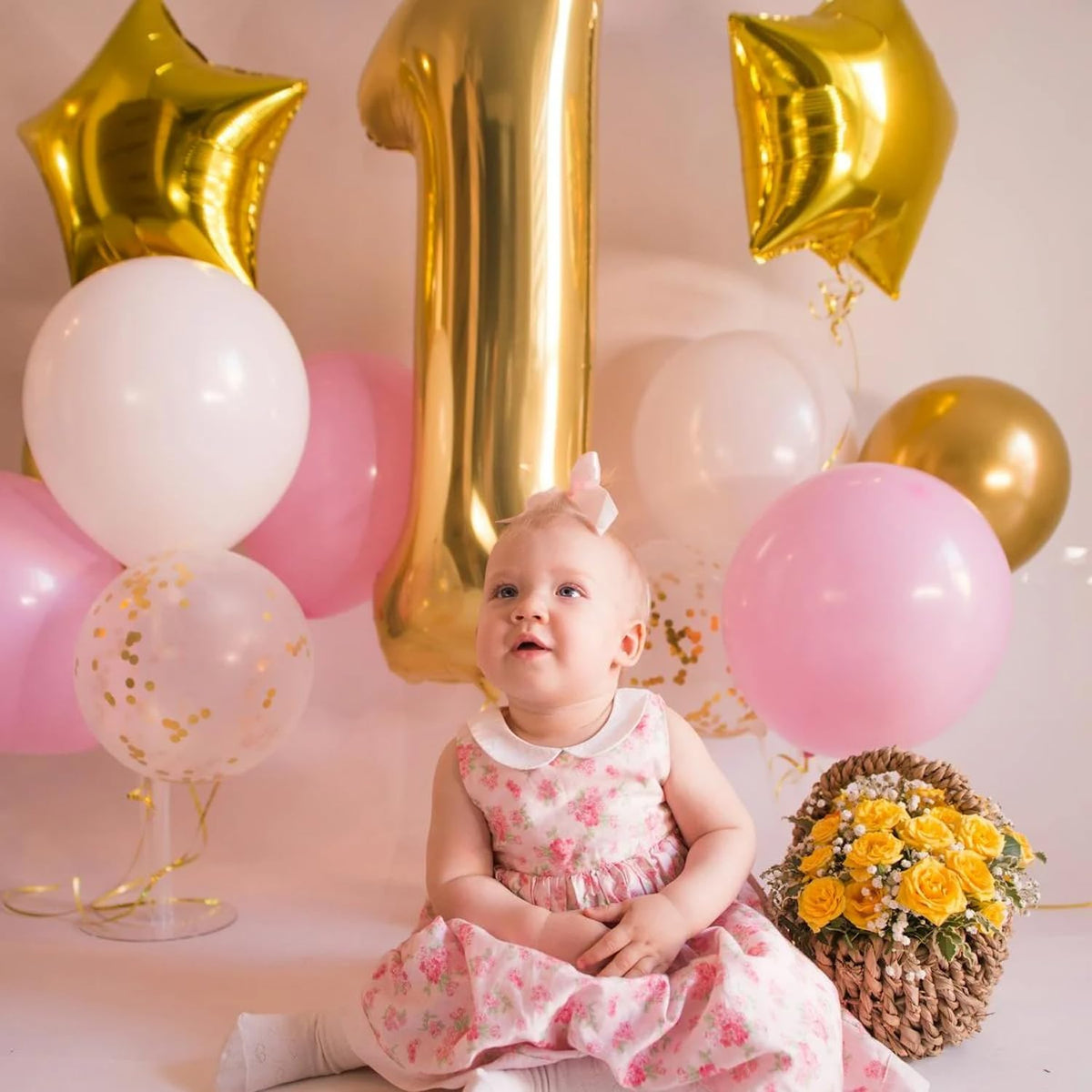 110pcs Pink Balloons 12 Inch Pink Latex Balloon Garland Arch Kit for Birthday Baby Shower