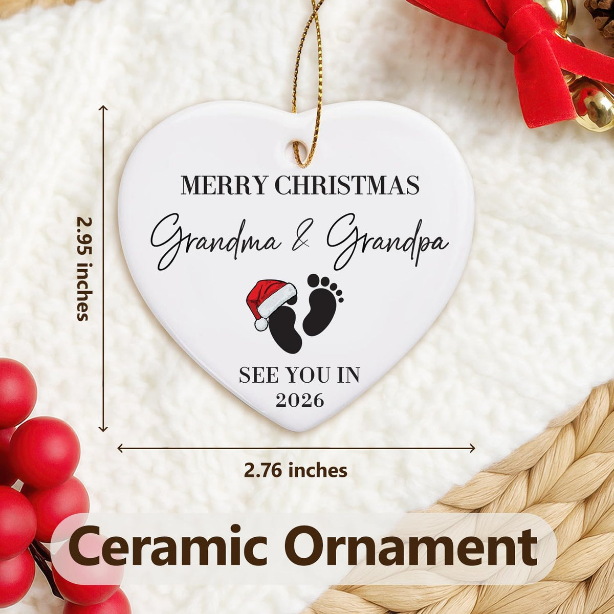 NewEleven First Time Grandparents Gifts - Baby Announcement, Pregnancy Announcement for