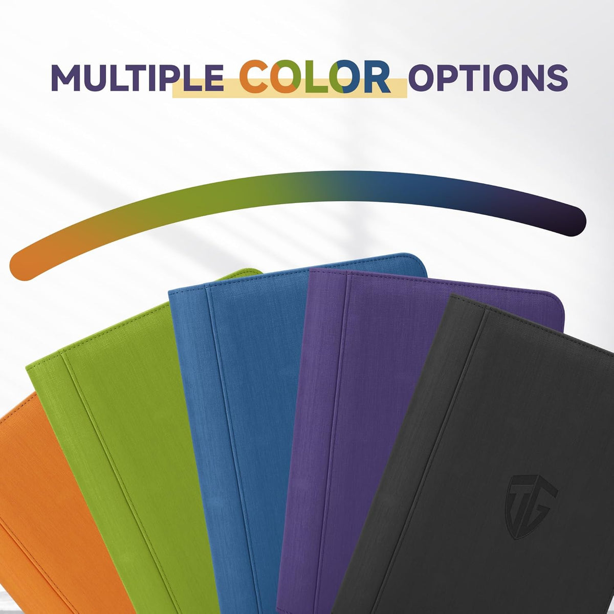 Toploader Binder,Holds 112 Toploaders, 4 Pocket Top Loader Binder for 3" x 4" Rigid Card Holders