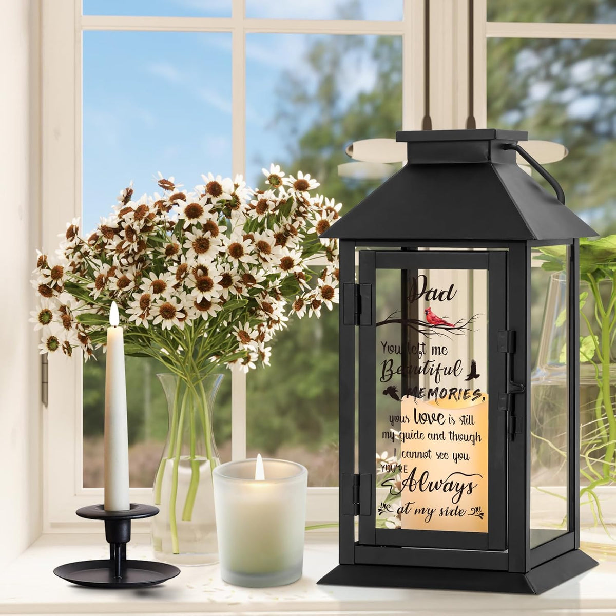 Memorial Lantern Bereavement Gifts in Memory of Loved One Memorial Gifts for Loss of Father