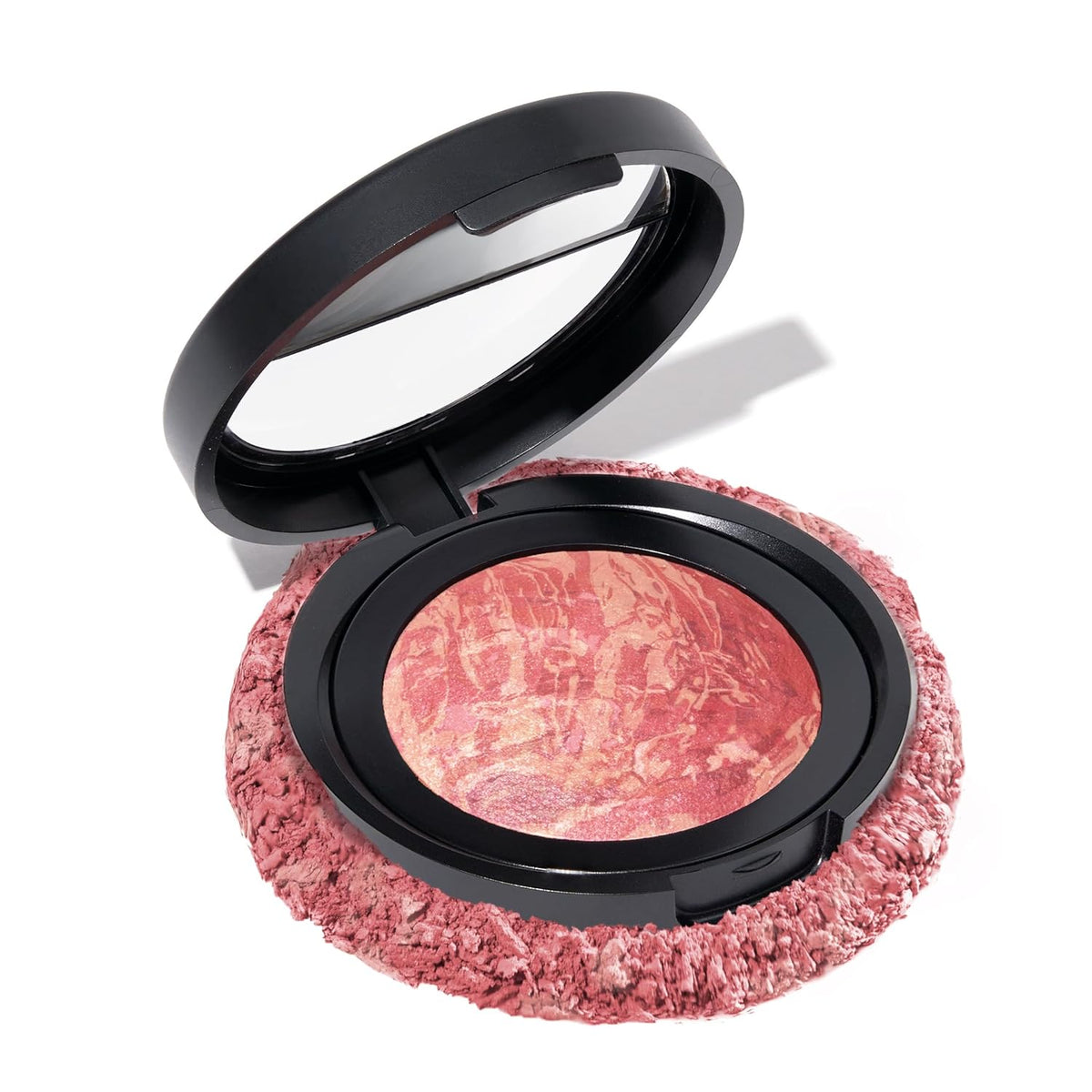 LAURA GELLER NEW YORK Baked Blush-n-Brighten Marbleized Blush for Cheeks - Summer Orchid - Natural