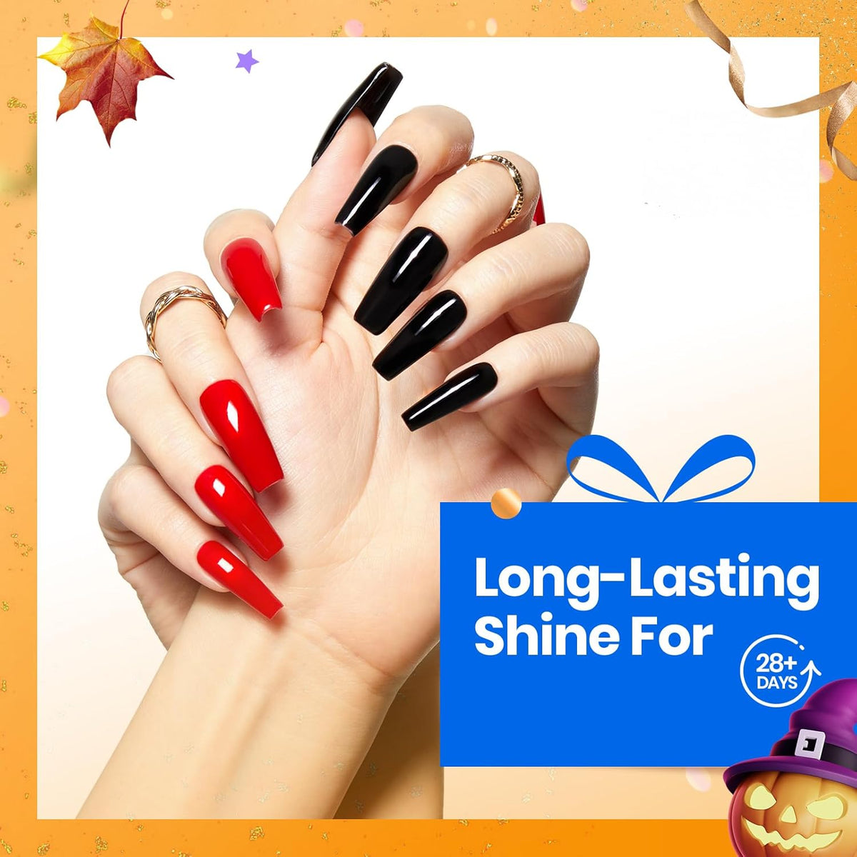 Beetles 2 Pcs 15ml No Wipe Gel Top Coat and Base Coat Set - Shine Finish and Long Lasting, Soak Off