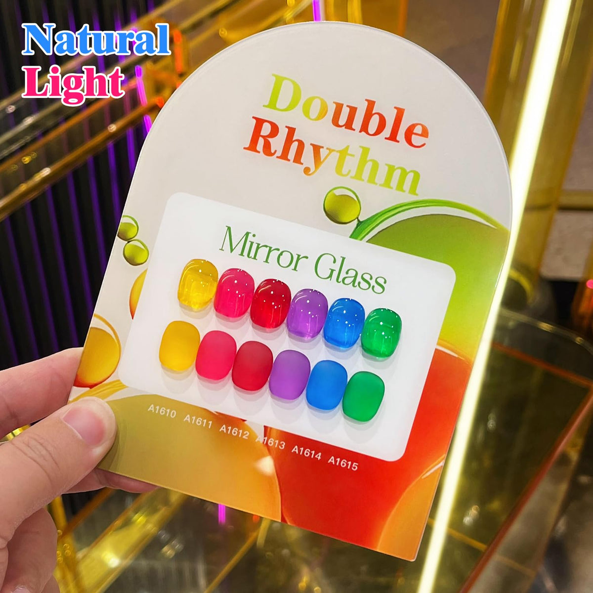 Double Rhythm 6 Pcs 15 ML Gel Polish Set Same Color Same Bottle Soak Off Gel Polish Kit Nail Art