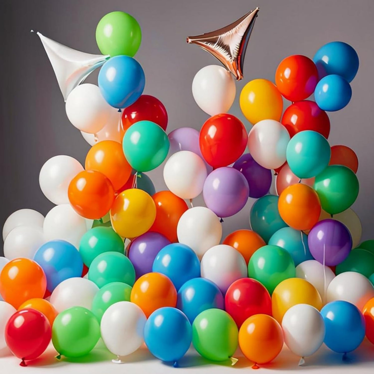 300 Pcs 12 Inch Balloons 15 Kinds Colors Latex Colorful Party Balloon Bulk for Various Party Events