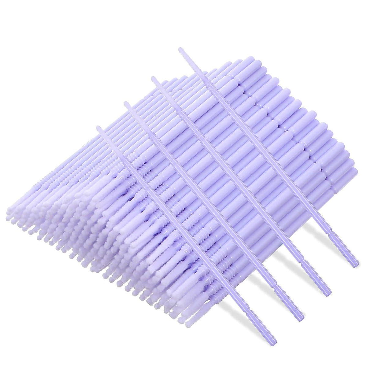 200 Pcs Disposable Micro Applicator Brush, Microswabs for Eyelash Extensions, Long tip Microbrush