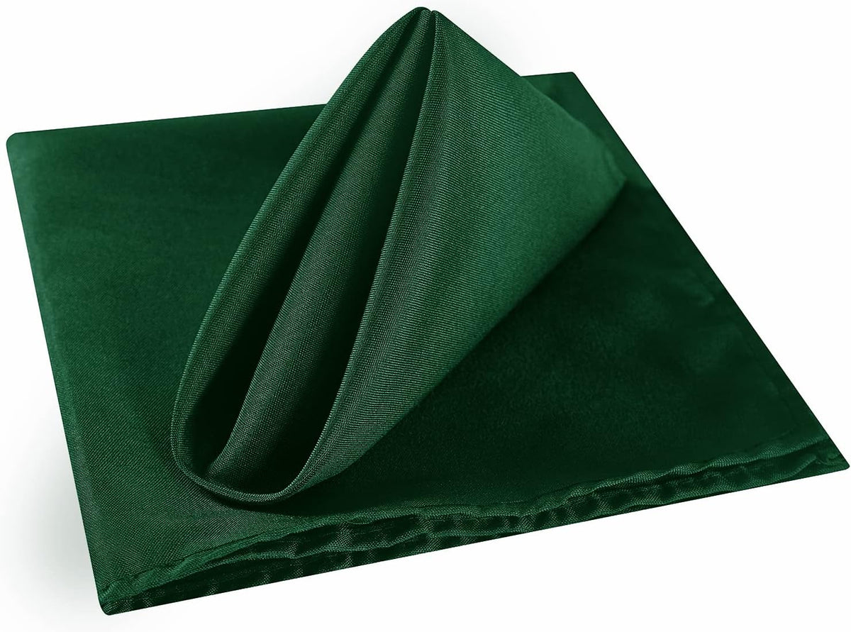 Cloth Napkins 17x17 inch Washable Polyester Dinner Napkins Soft Table Napkins for Wedding Party