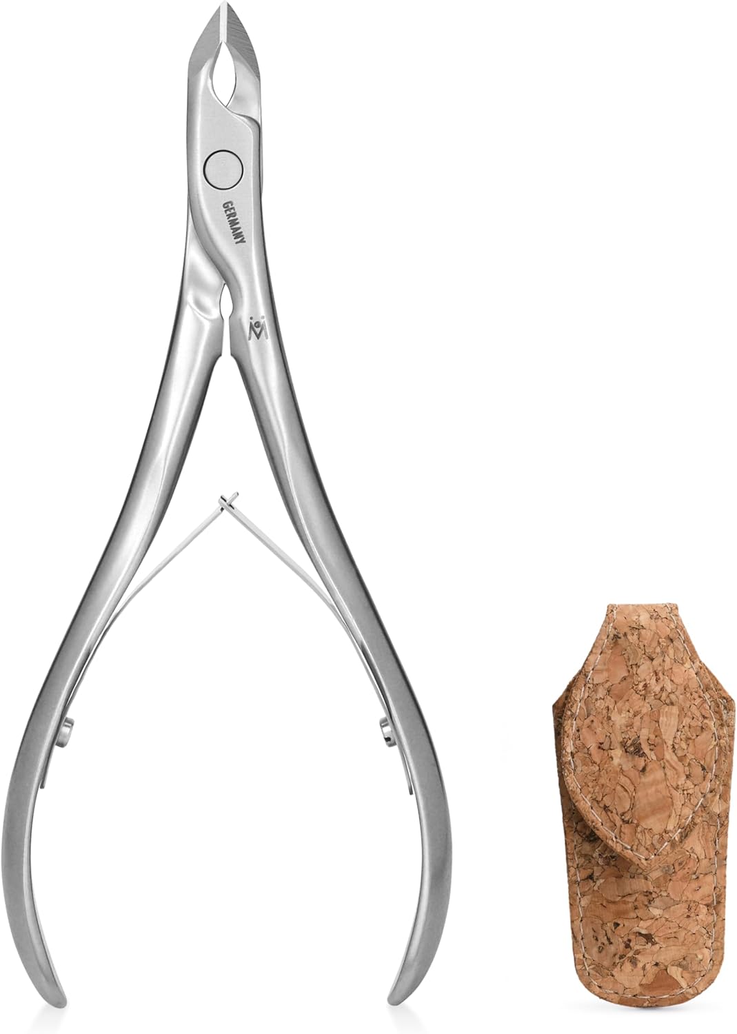 GERMANIKURE Standard Professional Cuticle Trimmer - 1/2 Half Jaw Nipper - Ethically Made in Germany