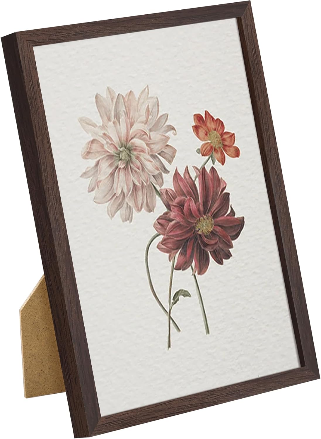 upsimples 5x7 Picture Frame Set of 3, Made of High Definition Glass for 5 x 7, Wall and Tabletop