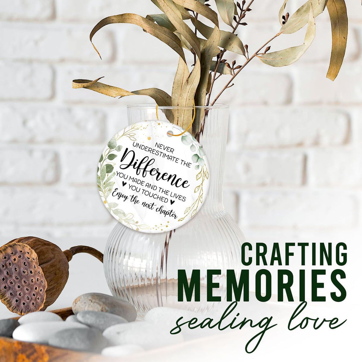 HEXMOZ Retirement Ornament 2025 - Retirement Gifts for Women, Men 2025 - Retired Gifts for