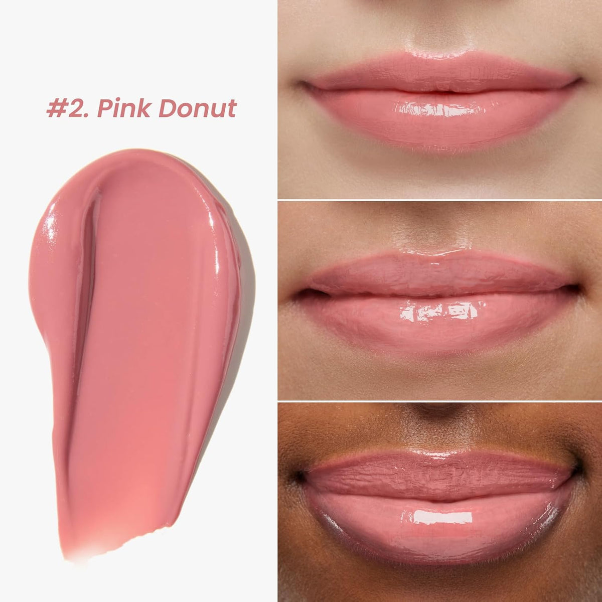 CNP Propolis Jelly Tinted Lipcerin™ - 02 Pink Donut, Hydrating Lip Balm & Gloss with Manuka Honey +