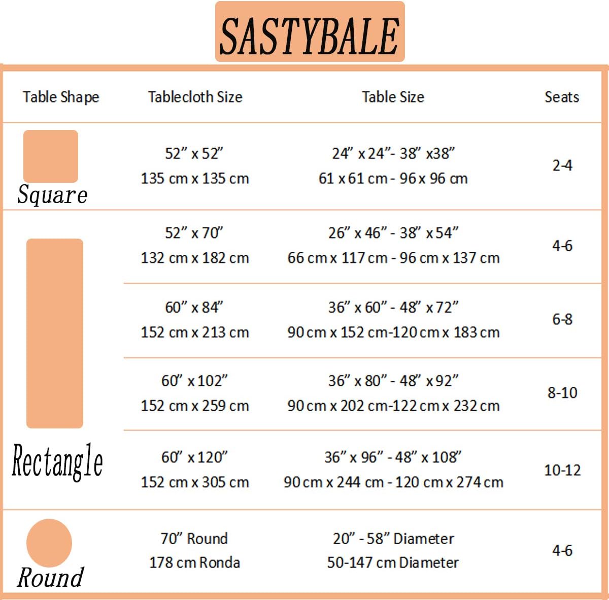 SASTYBALE White Tablecloth Rectangle 60 x 120 Inch Jacquard Damask Tablecloth, Spill Proof &