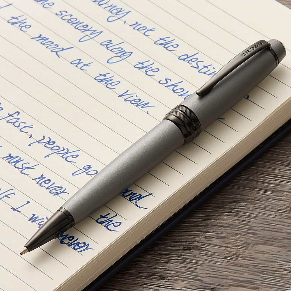 Cross Bailey Refillable Ballpoint Pen Presented in a Premium Gift Box - Medium Point, Black Ink