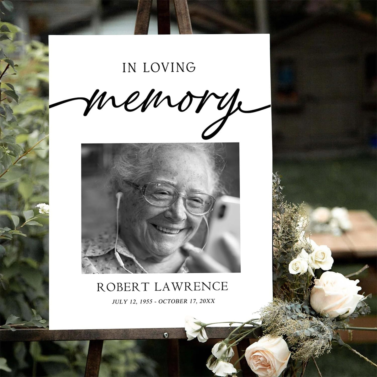 Celebration of Life Sign Board, Funeral Welcome Sign, In Loving Memory, Party Decorations, Memorial