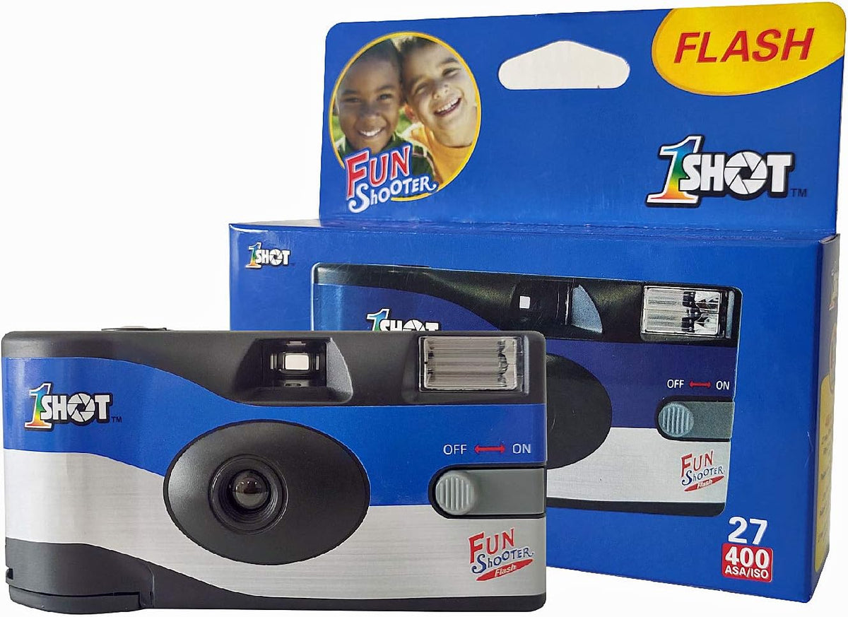 1 Shot Disposable Camera – 35mm One-Time-Use Camera – Single Use Camera with Flash – ASA/ISO 400