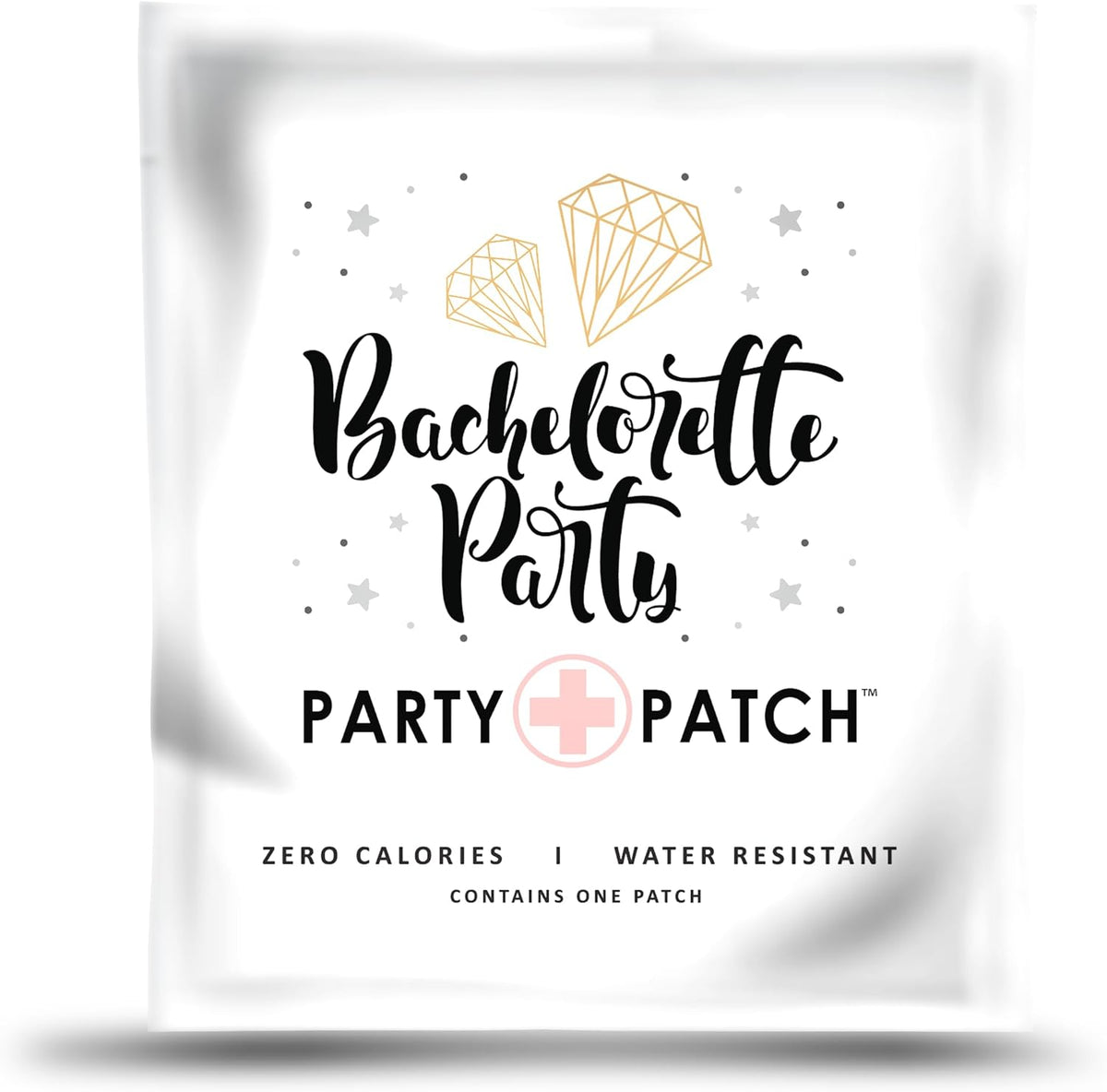 Bachelorette Party Patch, Zero Calories, Water-Resistant Recovery Patch for Parties and Nights Out
