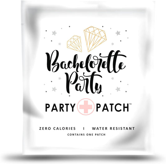 Bachelorette Party Patch, Zero Calories, Water-Resistant Recovery Patch for Parties and Nights Out