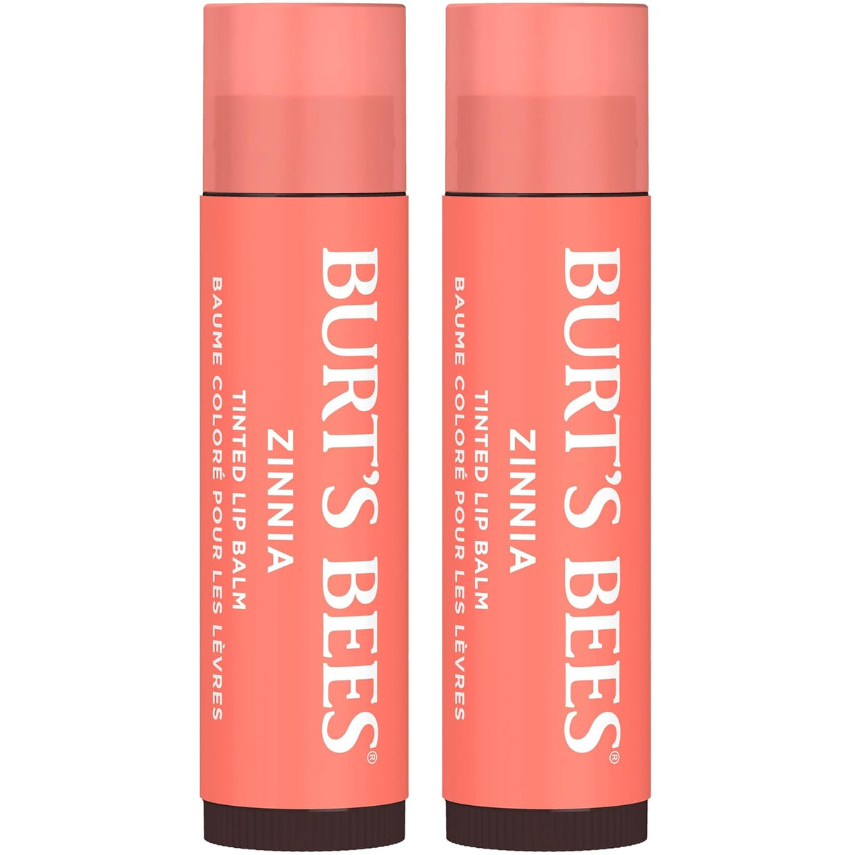 Burt's Bees Lip Tint Balm with Long Lasting 2 in 1 Duo Tinted Balm Formula, Color Infused with