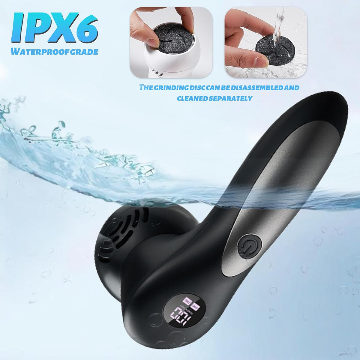 Electric Feet Foot Callus Remover Equipped with A Vacuum System Foot Scrubber 17 in 1 Professional