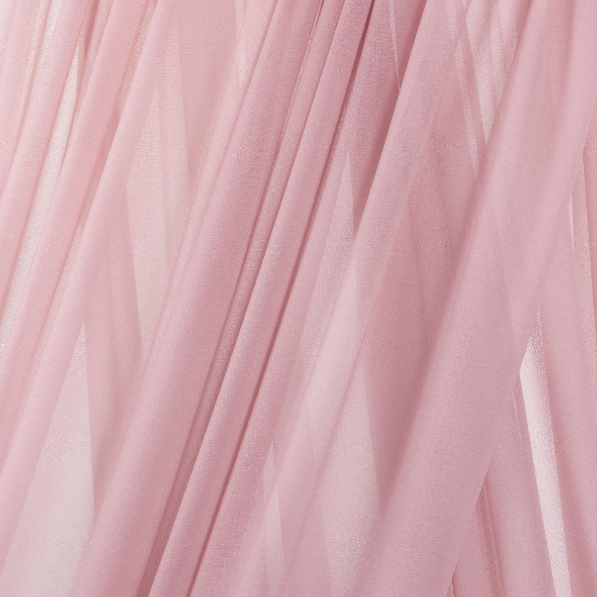 MLMC Dusty Rose Wedding Arch Draping Fabric 2 Panels 29" x 20 FT Extra Long Gauze Drapes Sheer