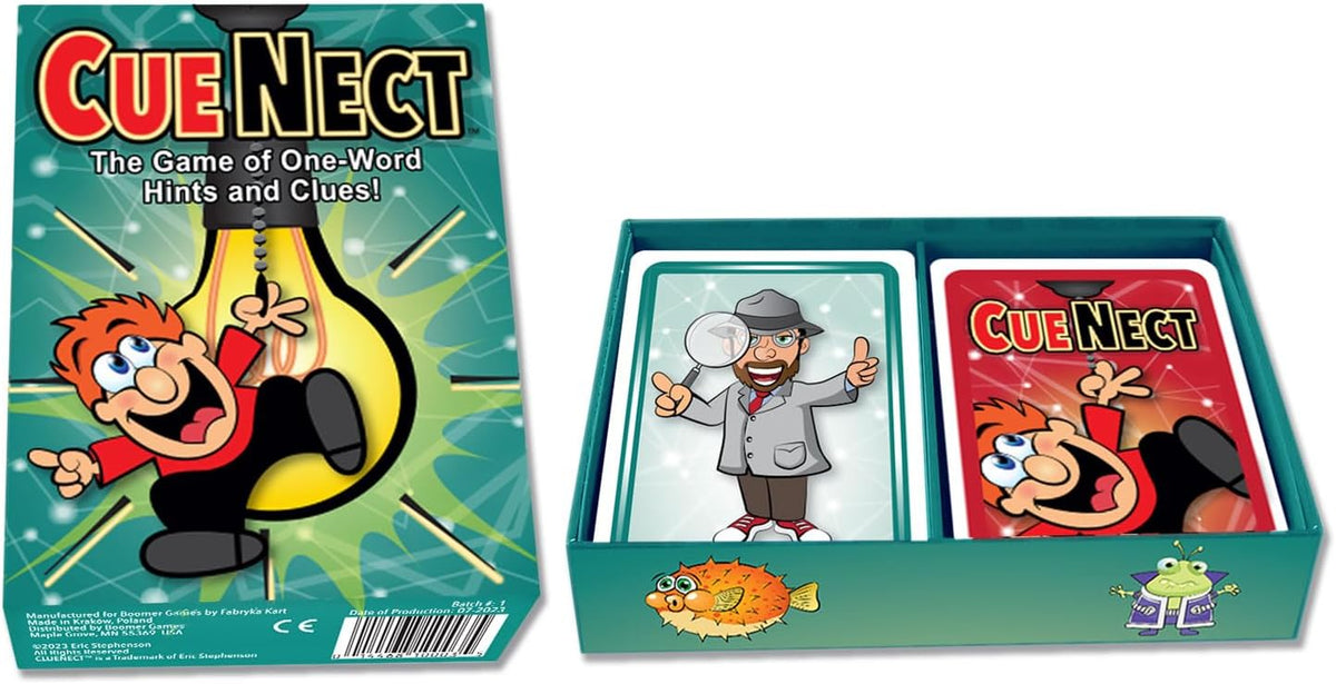 CUENECT: Wildly Fun Clue Decoding Game - Connect, Discover, & Laugh with Friends & Family – from