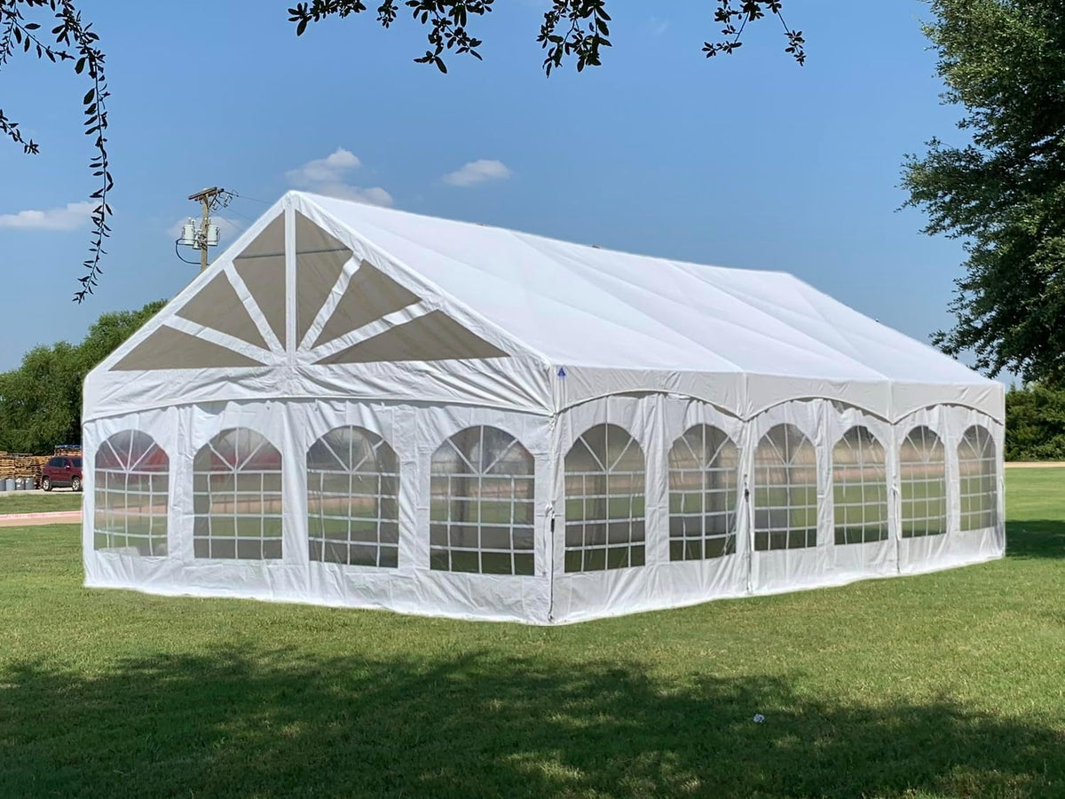 DELTA 30'x20' PVC Marquee Tents for Parties, Large Party Tent, Outdoor Wedding Tent, Heavy Duty