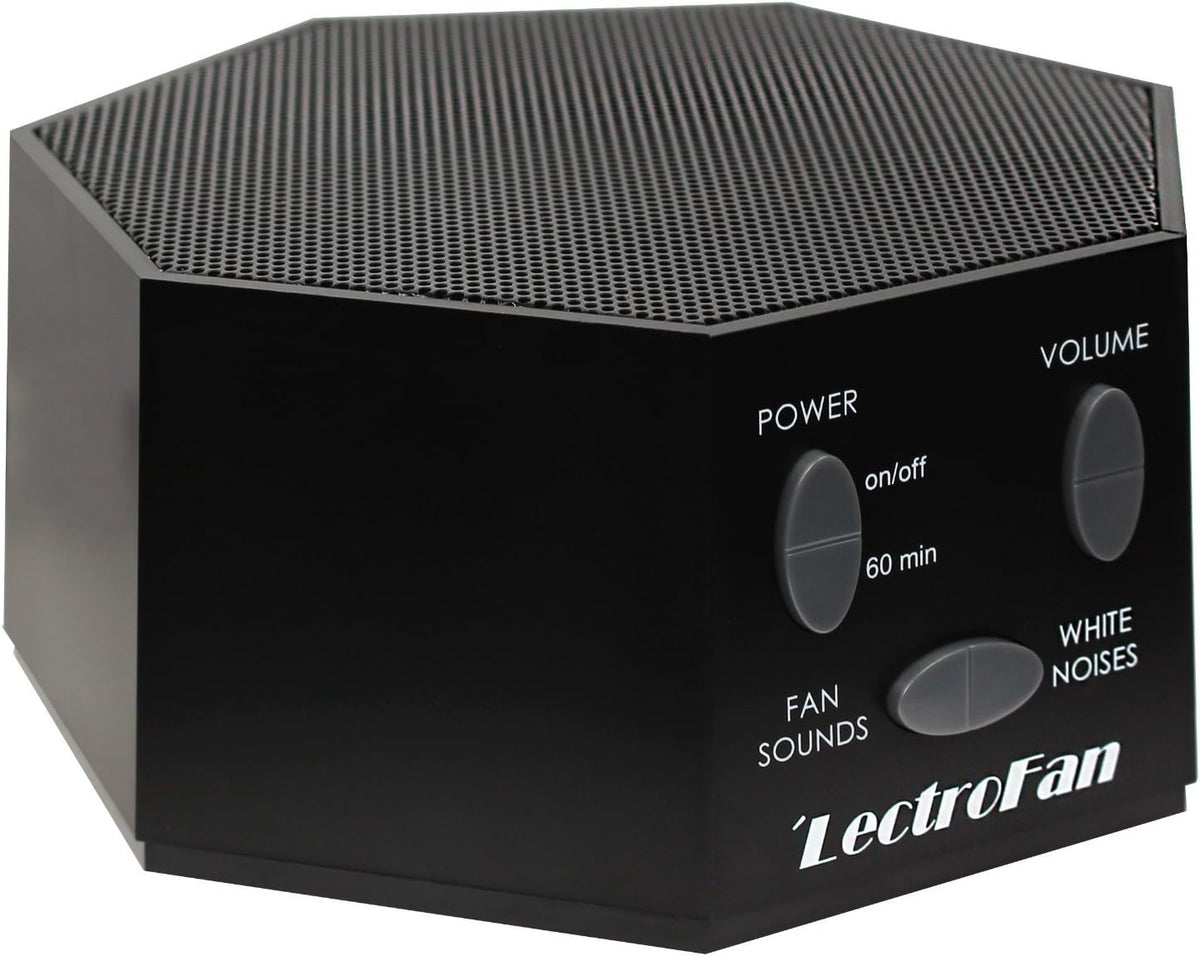 Adaptive Sound Technologies LectroFan Classic White Noise Machine - Compact Sleep Sound Machine for