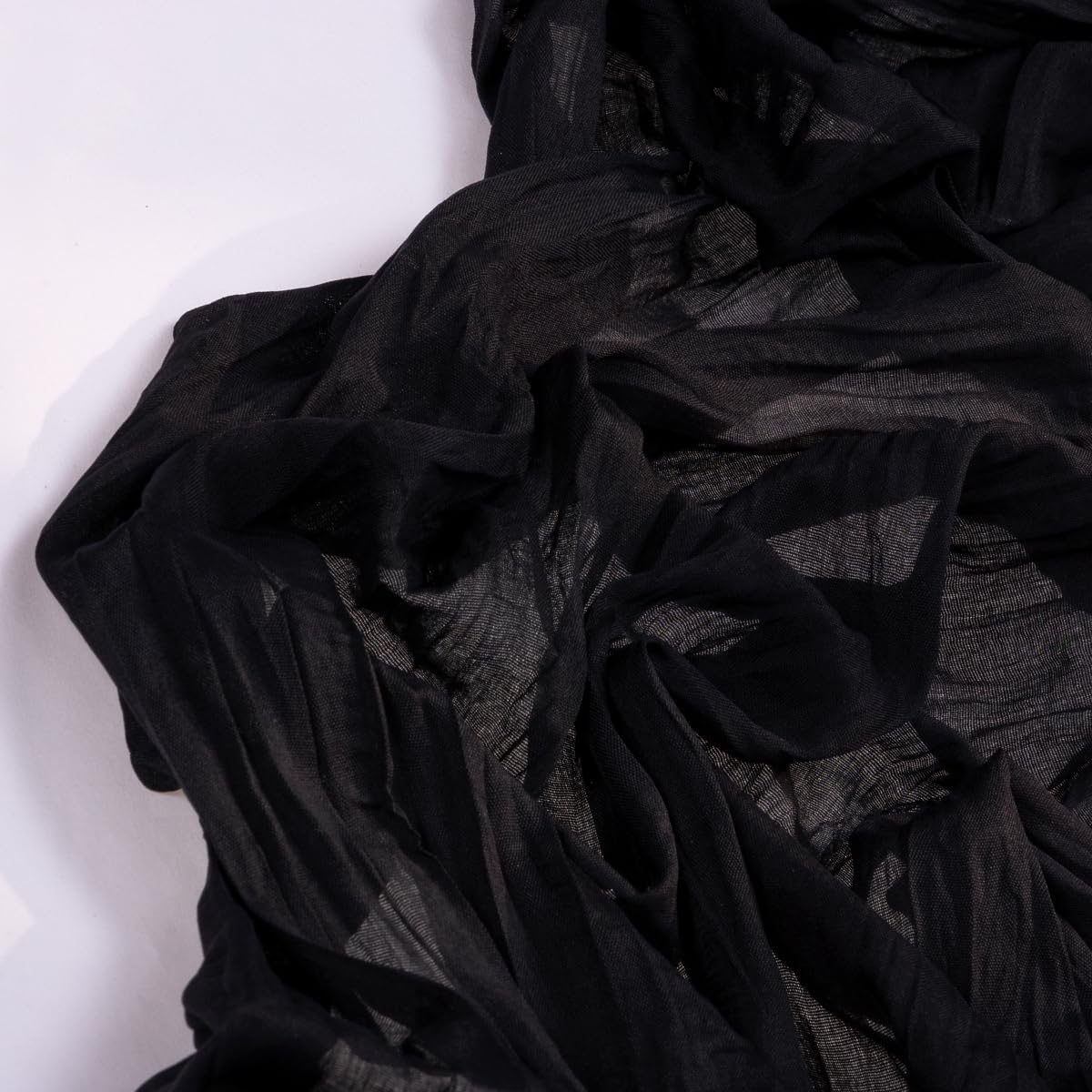 Black Halloween Table Runner Black Cheesecloth Table Runner 120 Inches Boho Gauze Fall Table