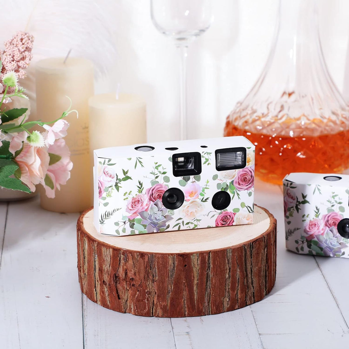 10 Pack Disposable Camera for Wedding Bulk, 34mm Single Use Camera Bulk with Flash for Gathering