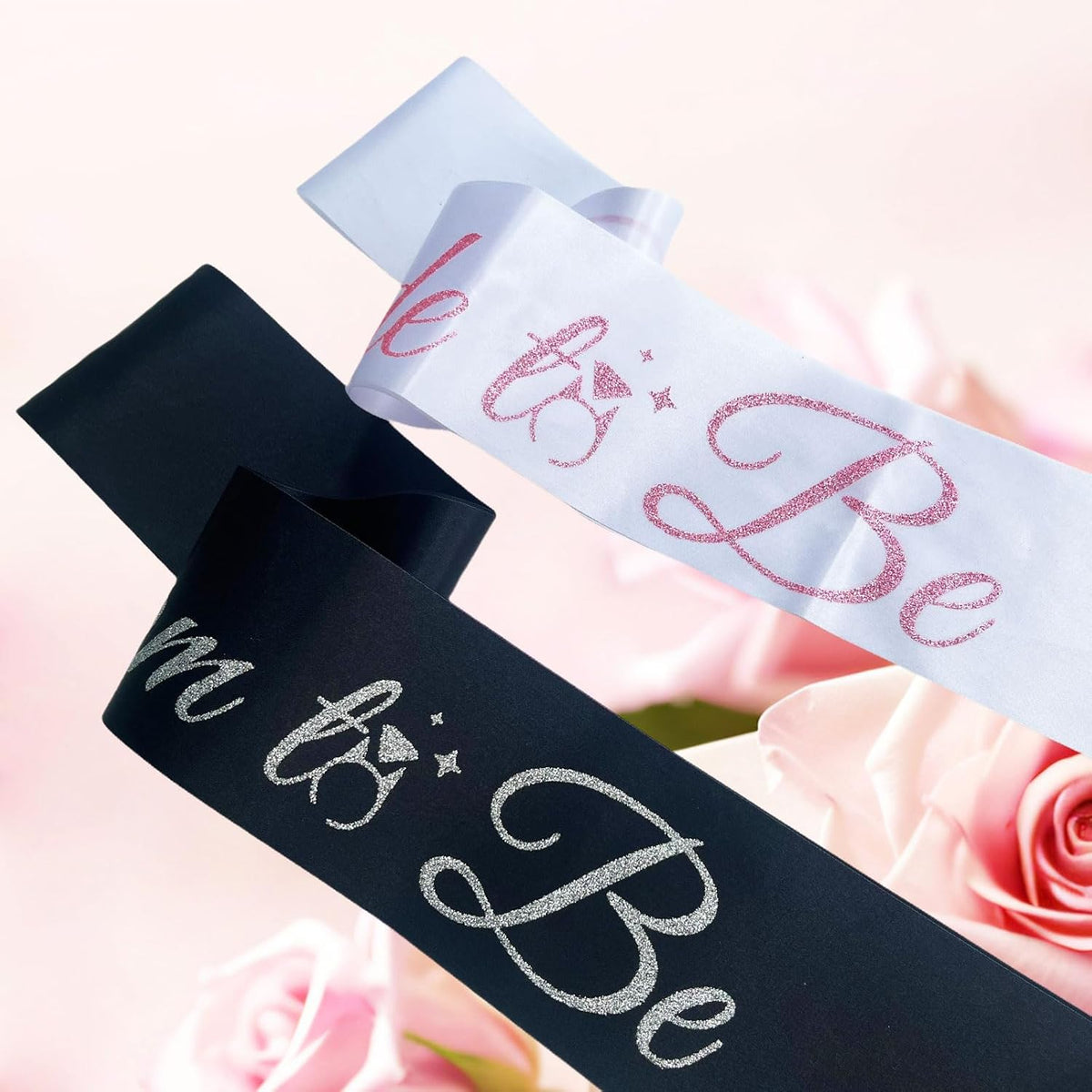Bride Sash Bachelorette Party Bride and Groom to Be Sash for Bridal Shower Wedding Hen Party