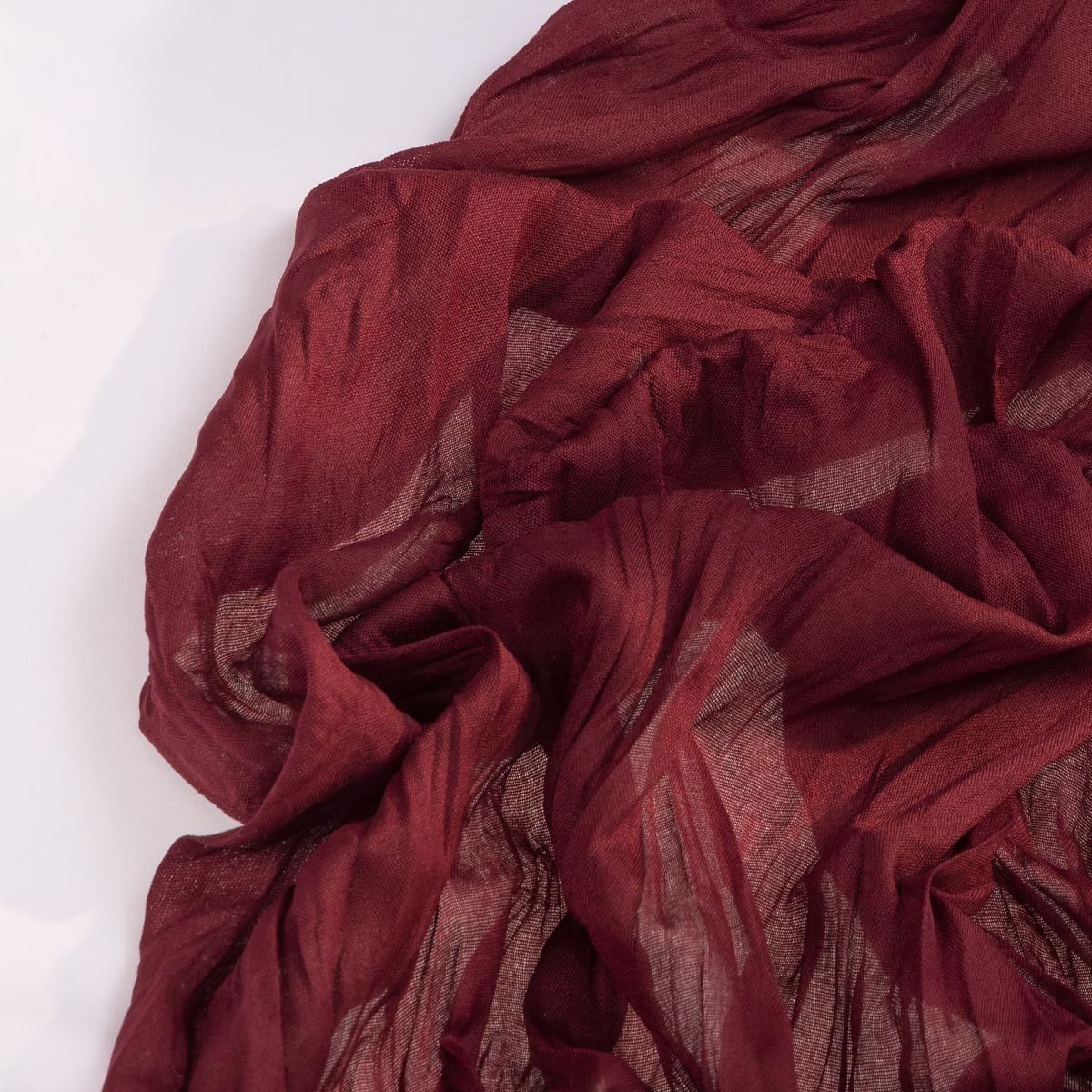 Burgundy Red Cheesecloth Table Runner Fall Table Runner Boho Gauze 120 Inches Red Cheese Cloth Fall