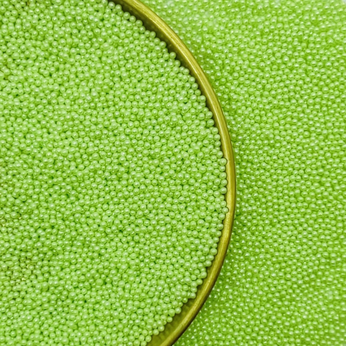 Edible Light Green Sprinkles Candy 2mm Mini Pearls Cake Decorations Cupcake Toppers Cookie