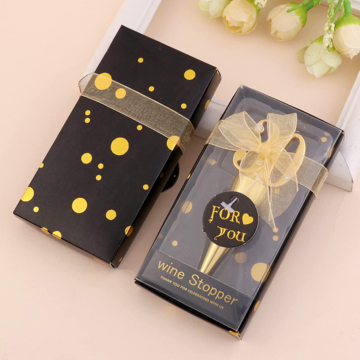 12 Pack 30 Birthday For Guests Wine Cork Beer Wine Cork champagne Bottle With Gift Box For Wedding