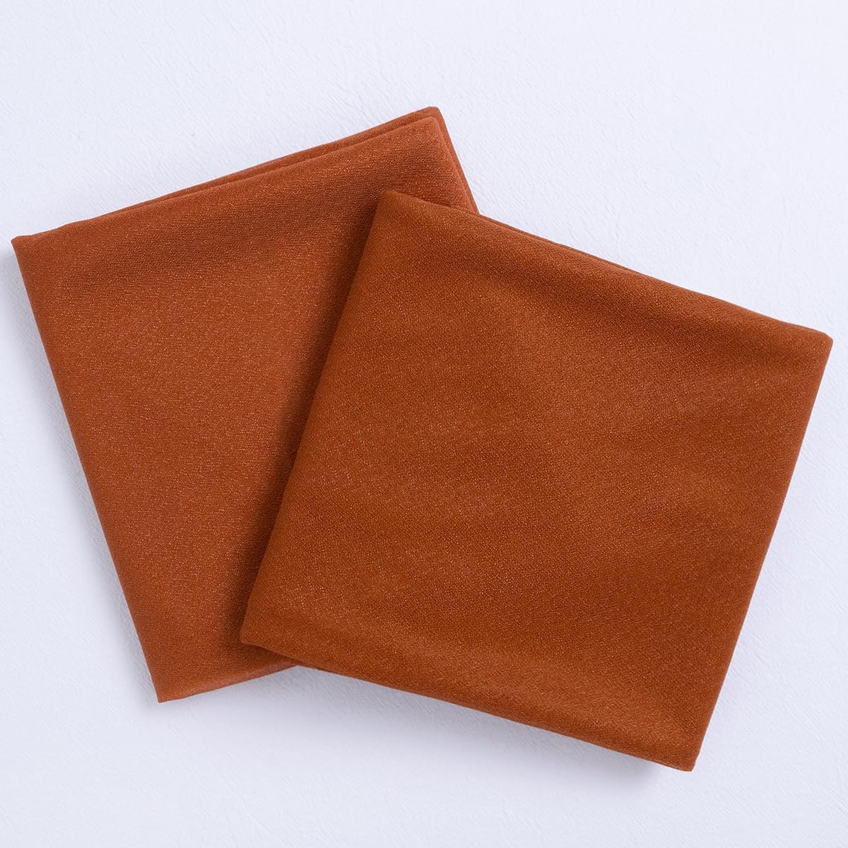 Socomi Terracotta Sheer Wedding Decor Fall Draping Fabric 29" x 20Ft 2 Panels Arch Outdoor Curtain