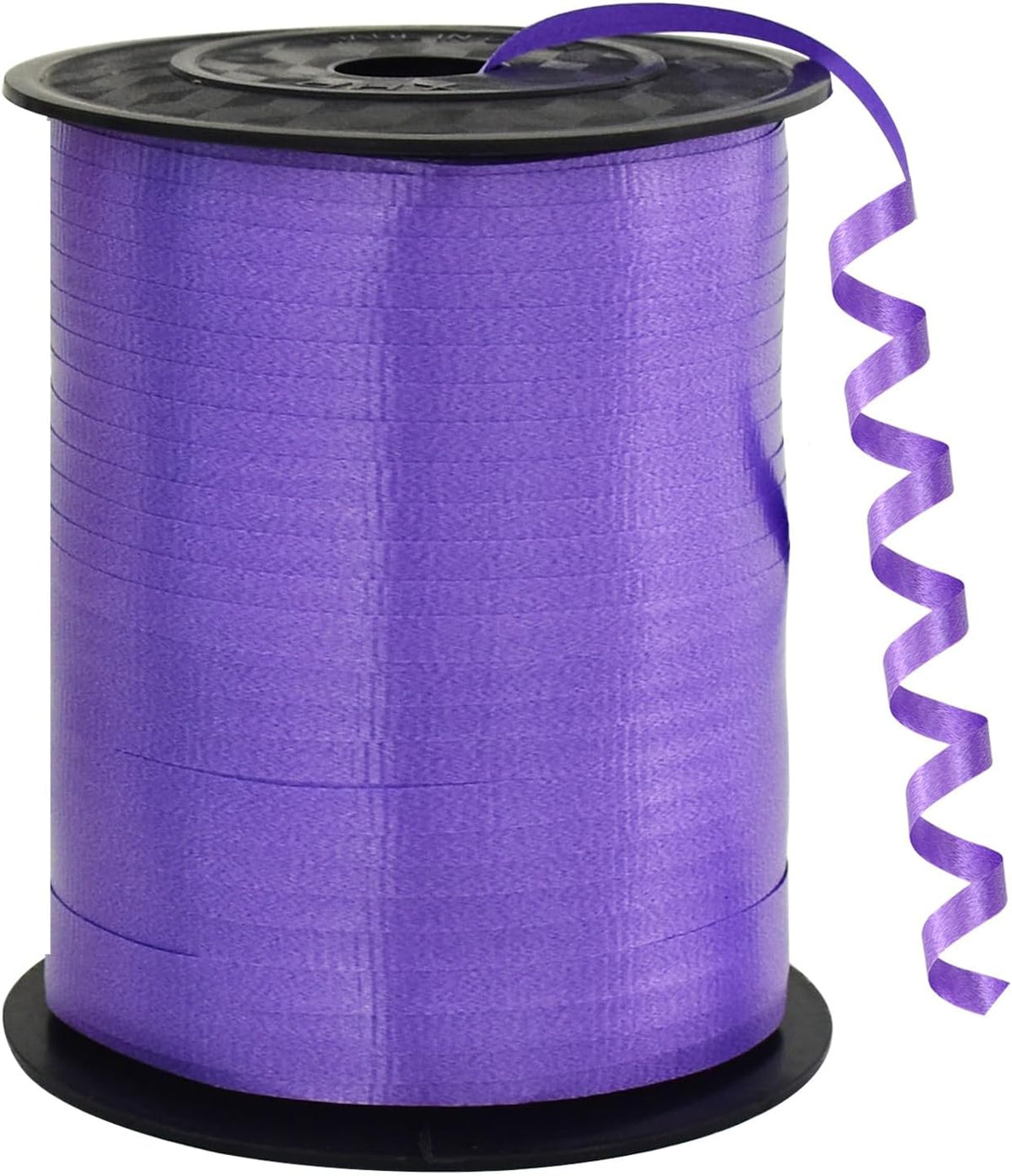 BEISHIDA 500 Yards Matte Purple Ribbon Curling Crimped Ribbon Balloon String Ribbons for Gift