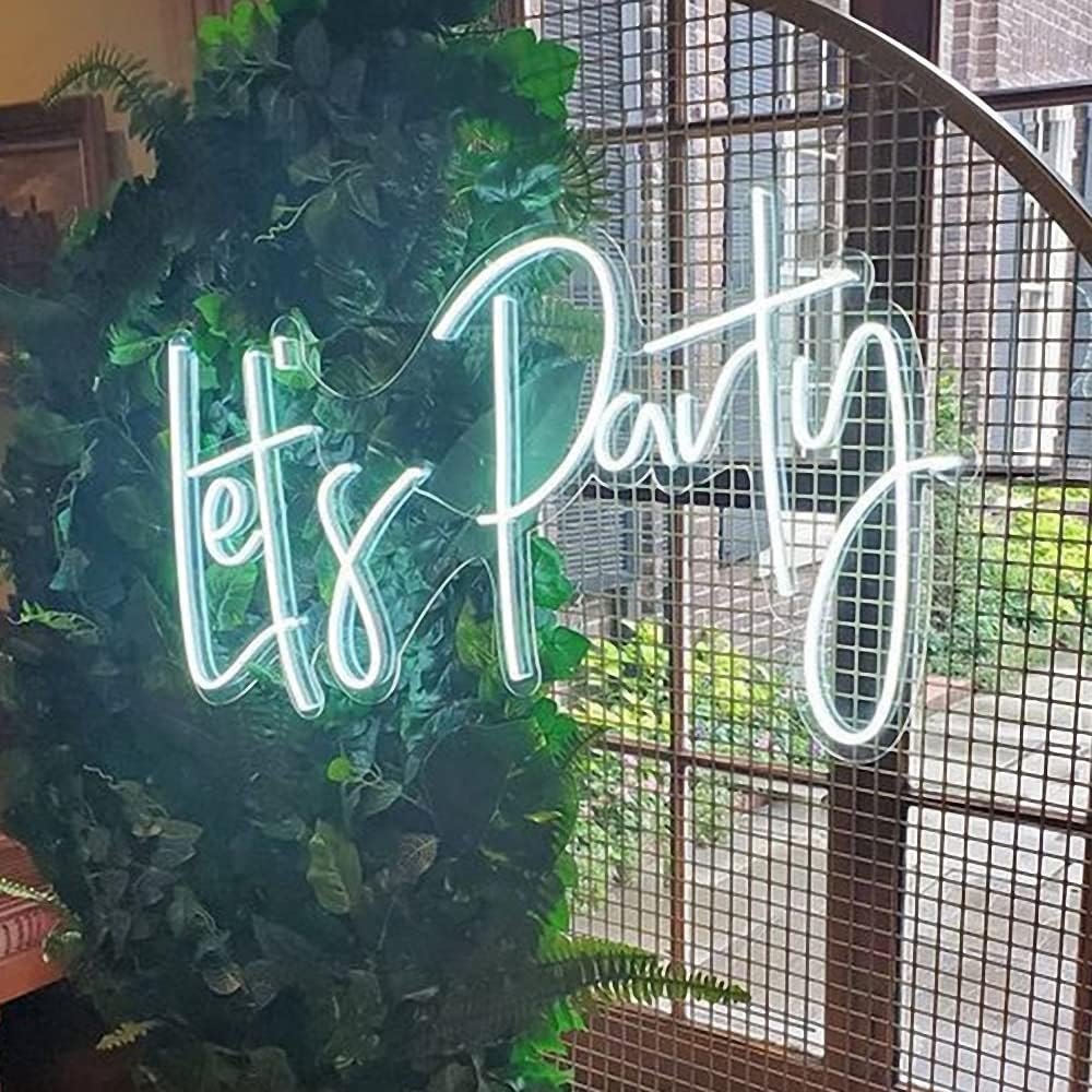 Ulalaza LED Neon Sign Night Light for Wall Party Décor Bedroom Room Bar Wedding Home Birthday Art