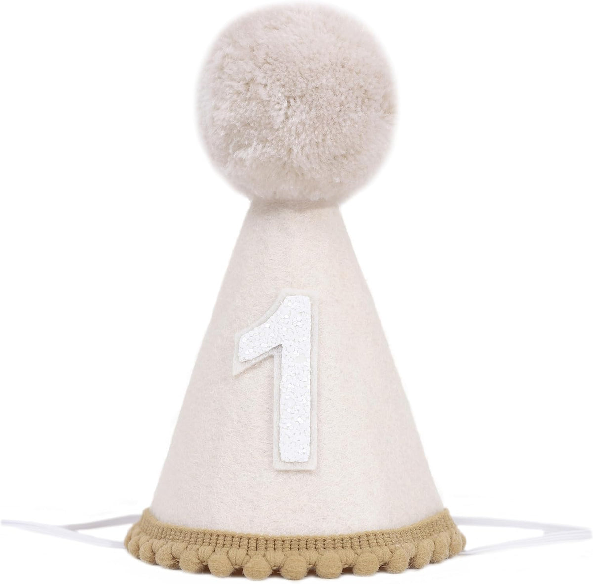 MAMUXI Natural Boho Birthday Hat - 1st Birthday Hat,Natural Boho First/1st Birthday