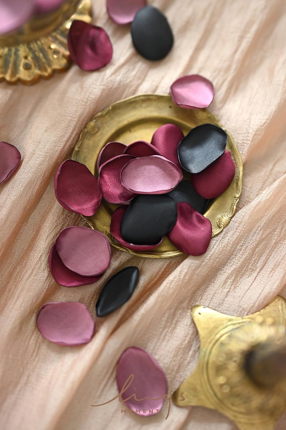 Ling's Moment Rose Petals, Silk Flower Petals for Wedding/Aisle/Flower Girl Baskets/Table